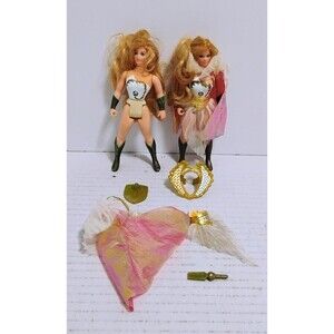 VINTAGE 1984 SHE-RA PRINCESS OF POWER ACTION FIGURE LOT NOT COMPLETE
